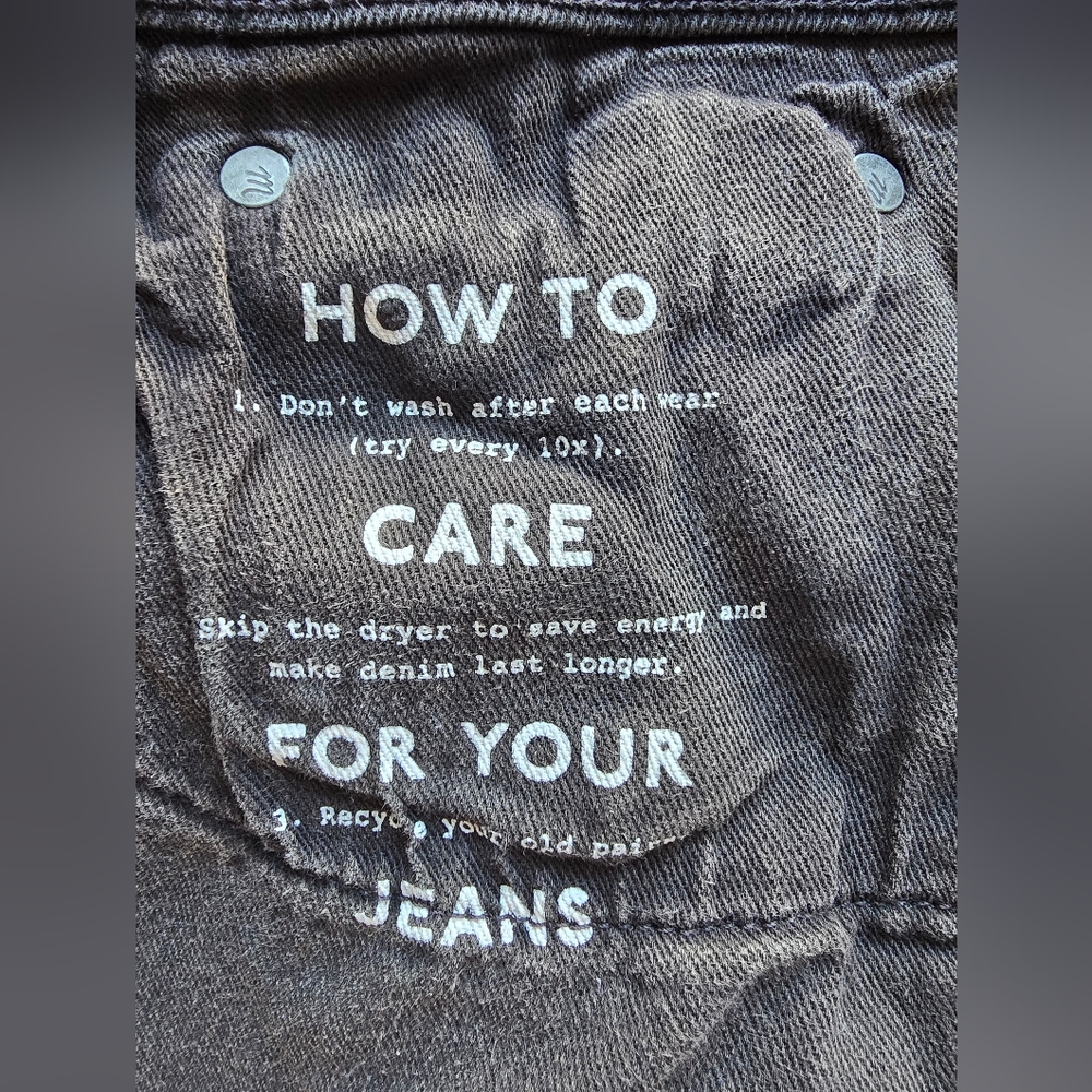 Madewell Men’s Slim Fit Jeans W36 L30 – Classic Gray - Picture 11 of 11